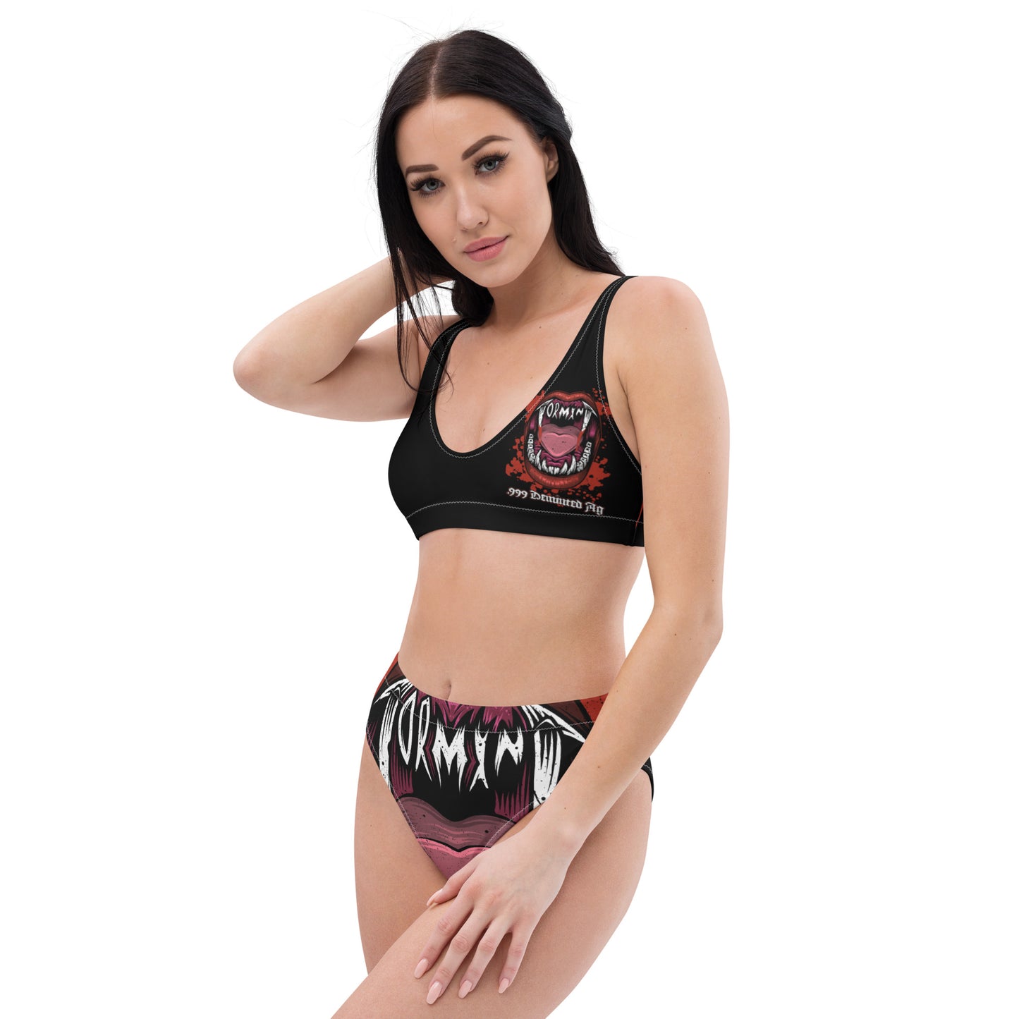Tormint Vampire Recycled high-waisted bikini