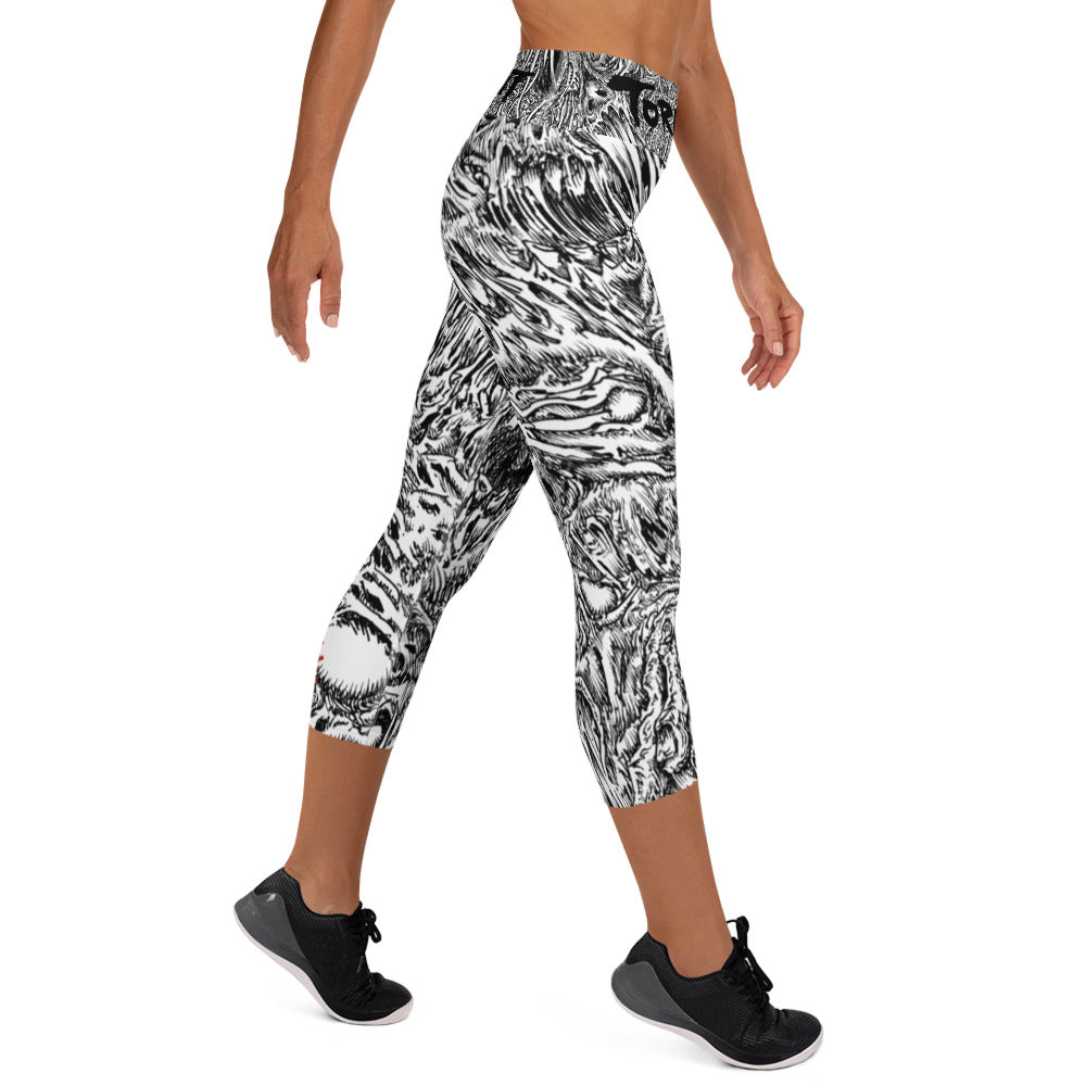 Tormint Mental Disorders Yoga Capri Leggings