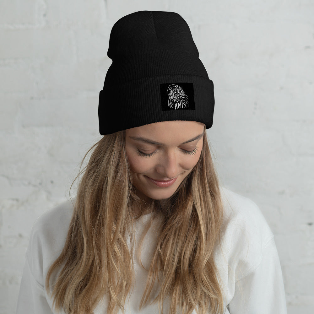 Tormint Pour Logo Cuffed Beanie