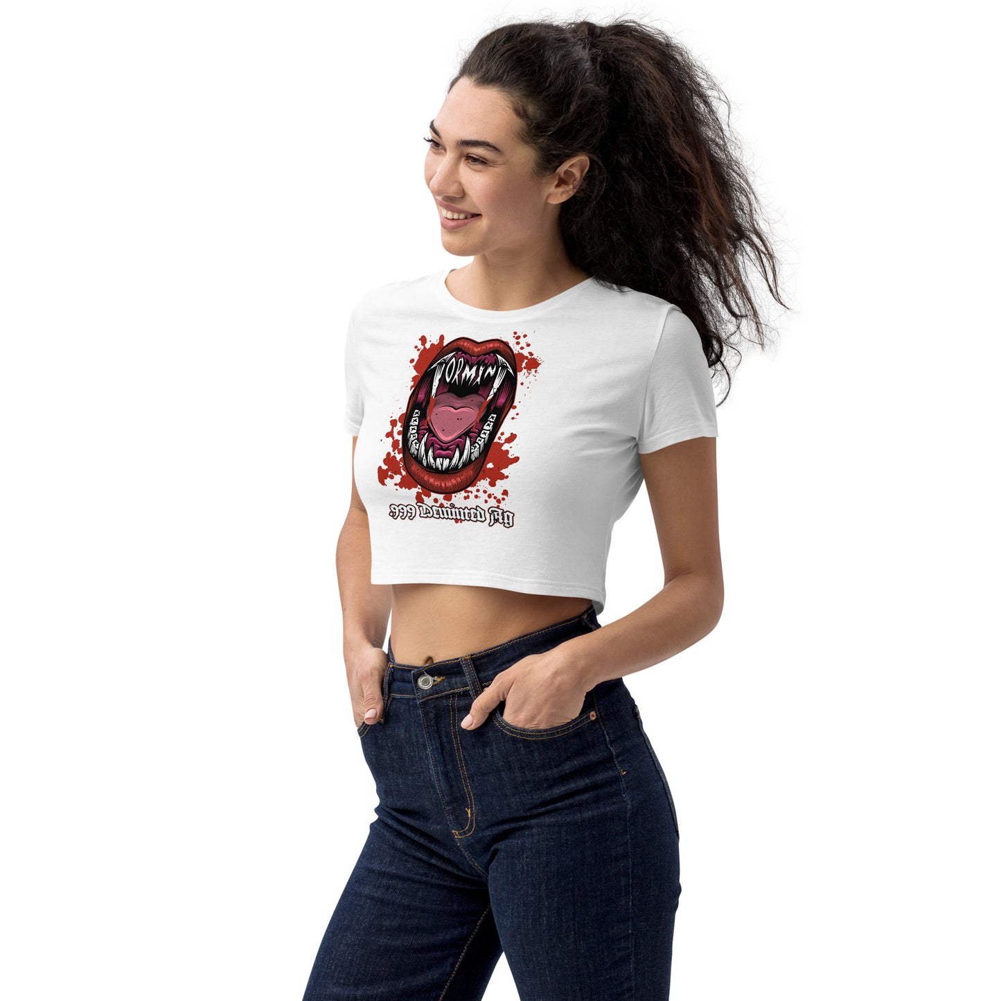Tormint Vampire Organic Crop Top