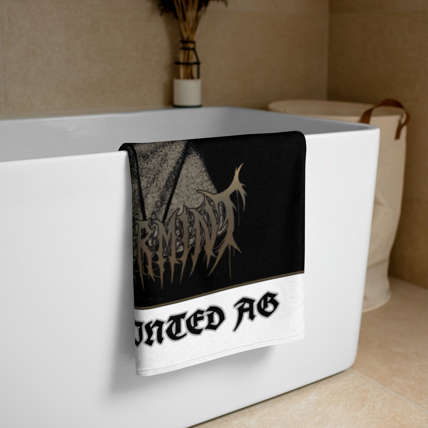 Tormint Nun Skull Towel