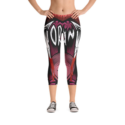 Tormint Vampire Logo Capri Leggings