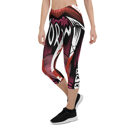 Tormint Vampire Logo Capri Leggings