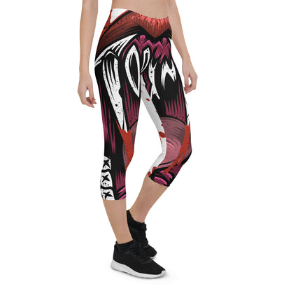 Tormint Vampire Logo Capri Leggings