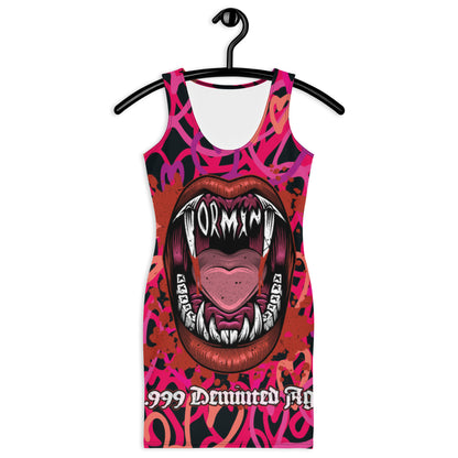 Tormint Vampire  Squiggles Sublimation Cut & Sew Dress