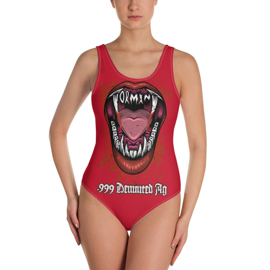 Tormint Vampire Logo One-Piece Swimsuit