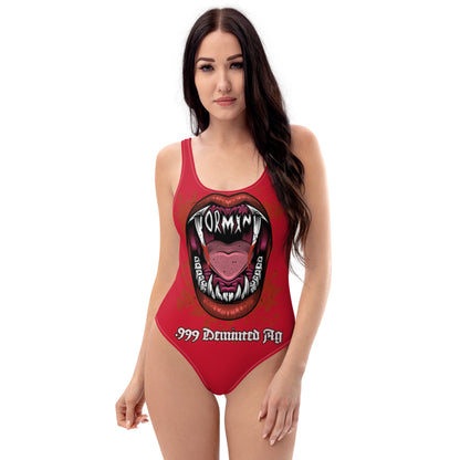 Tormint Vampire Logo One-Piece Swimsuit