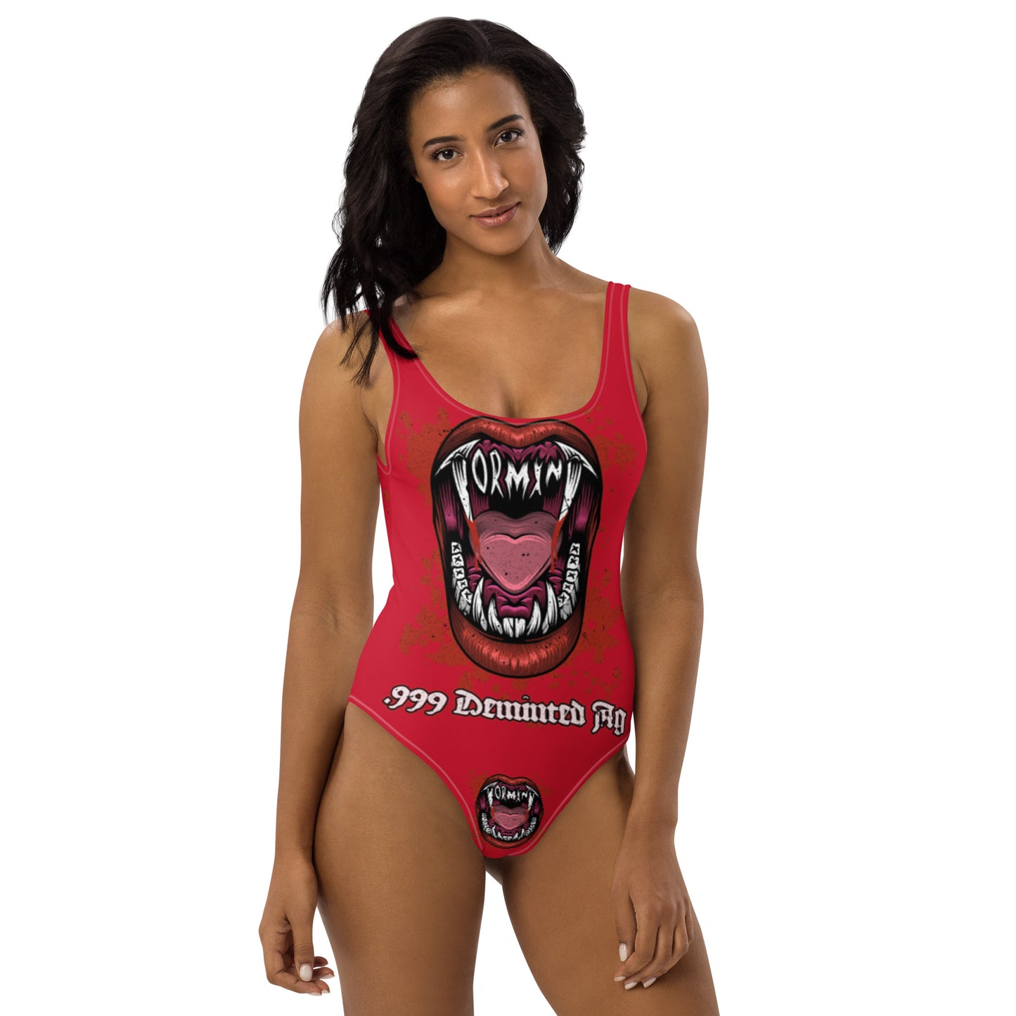 Tormint Raunchy Vampire Crotch One-Piece Swimsuit