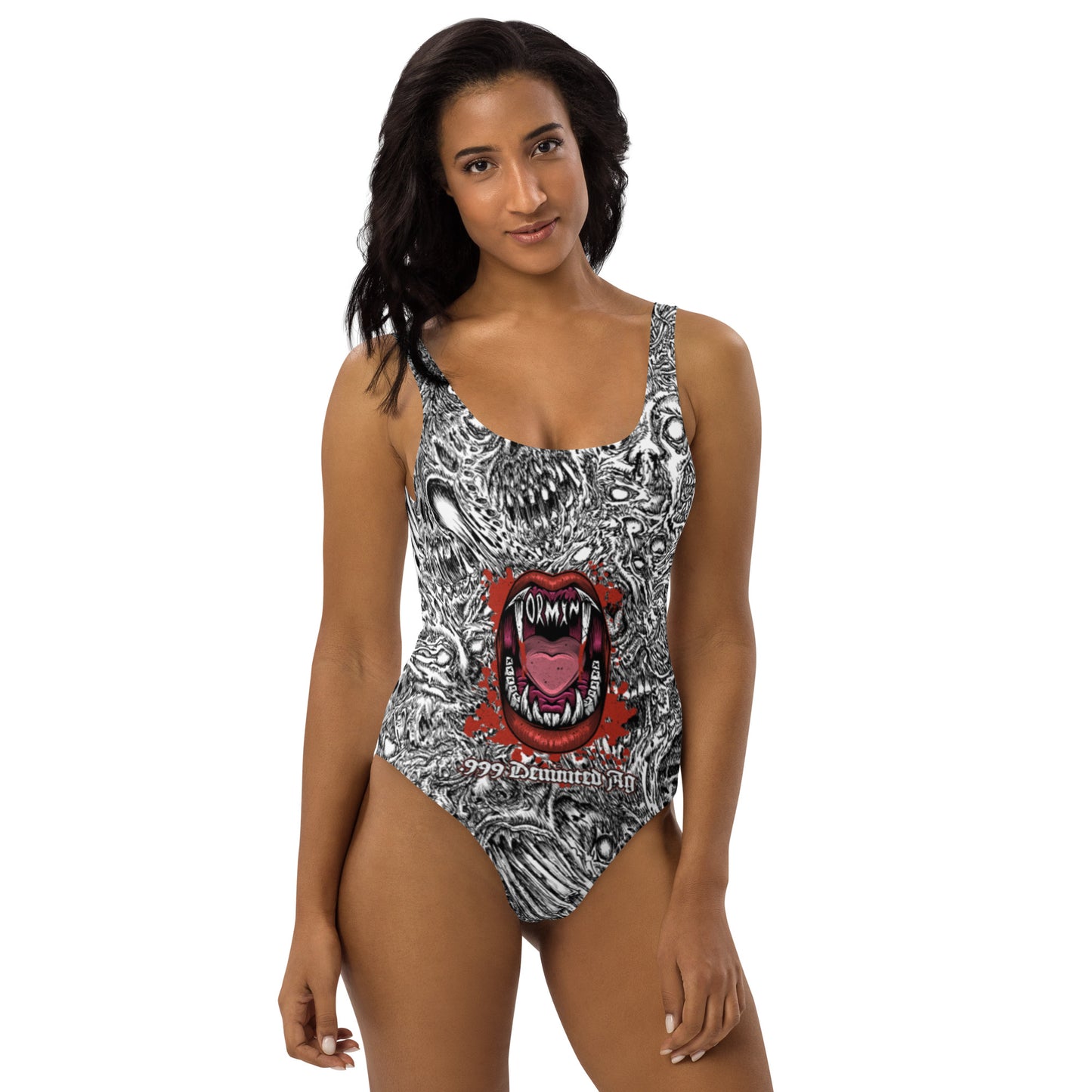 Tormint Mental Disorders w/ Vampire One-Piece Swimsuit