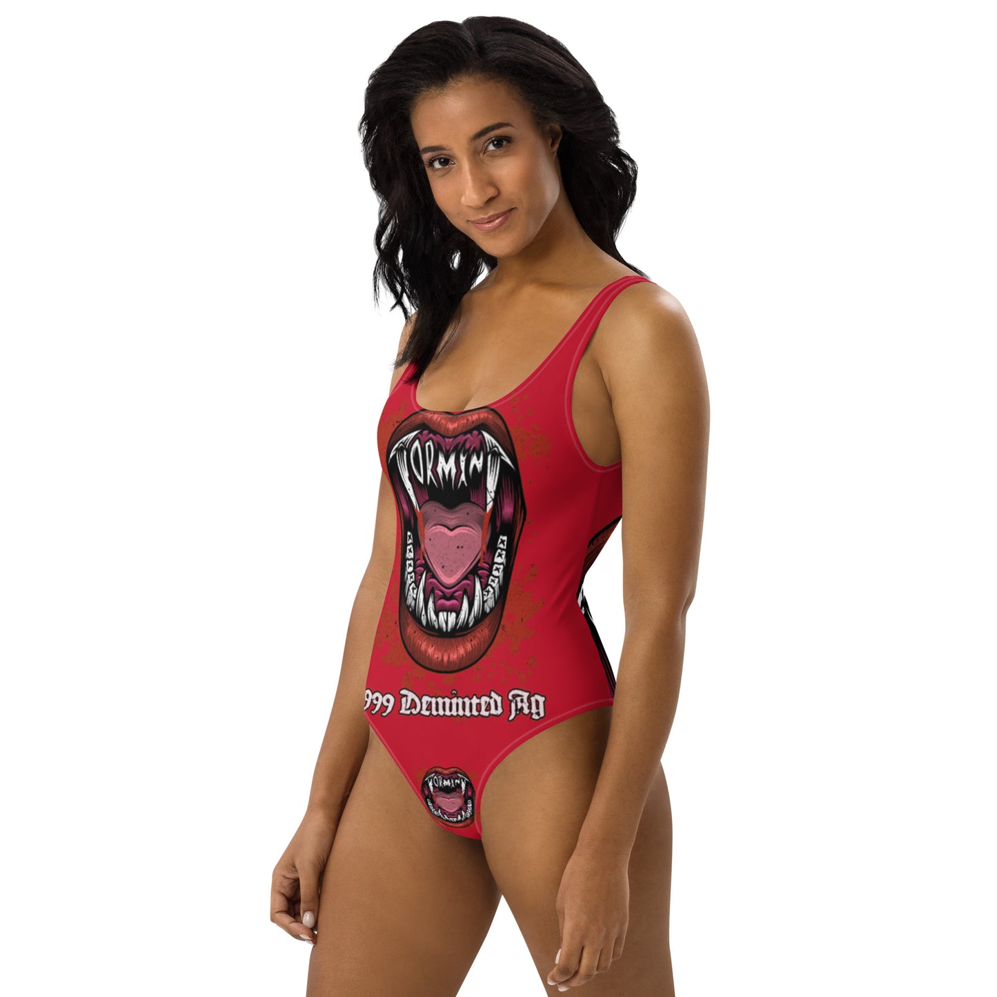 Tormint Raunchy Vampire Crotch One-Piece Swimsuit