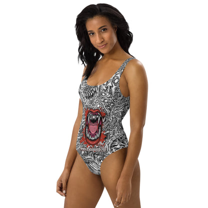 Tormint Mental Disorders w/ Vampire One-Piece Swimsuit