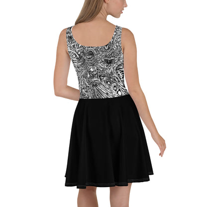 Tormint Mental Disorders Skater Dress
