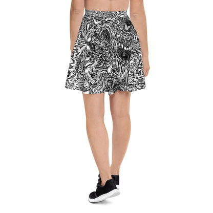 Tormint Mental Disorders Skater Skirt