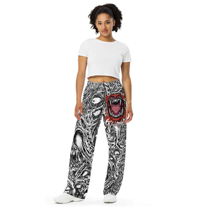 Tormint Mental Disorders w/ Vampire wide-leg pants