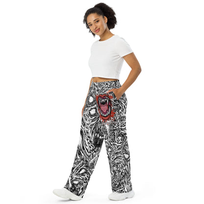 Tormint Mental Disorders w/ Vampire wide-leg pants