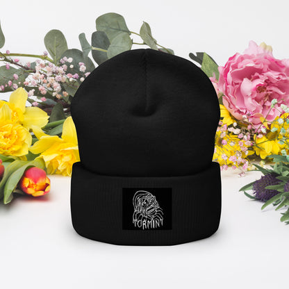 Tormint Pour Logo Cuffed Beanie