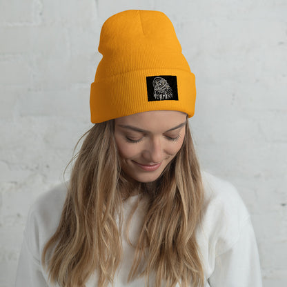 Tormint Pour Logo Cuffed Beanie