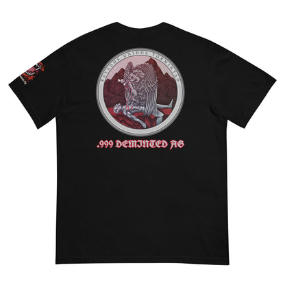 Tormintad Double Sided w/ Vampire logo on left sleeve dyed heavyweight t-shirt