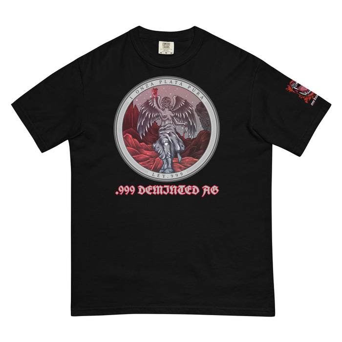 Tormintad Double Sided w/ Vampire logo on left sleeve dyed heavyweight t-shirt