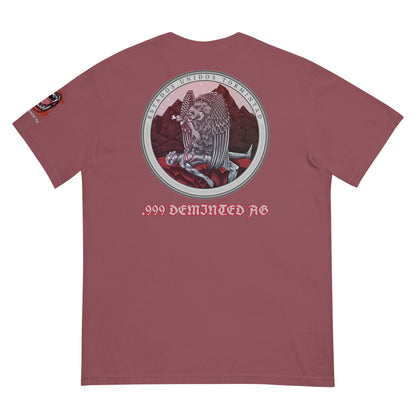 Tormintad Double Sided w/ Vampire logo on left sleeve dyed heavyweight t-shirt