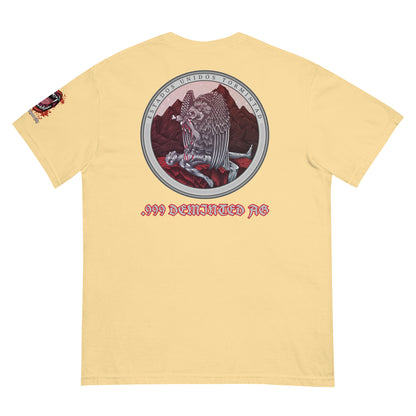 Tormintad Double Sided w/ Vampire logo on left sleeve dyed heavyweight t-shirt