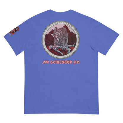 Tormintad Double Sided w/ Vampire logo on left sleeve dyed heavyweight t-shirt