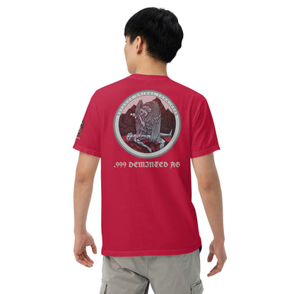 Tormintad Double Sided w/ Vampire logo on left sleeve dyed heavyweight t-shirt