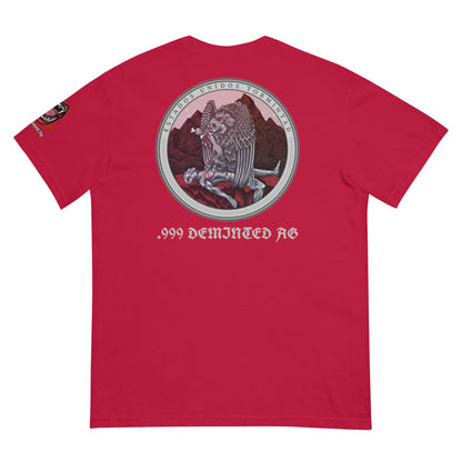 Tormintad Double Sided w/ Vampire logo on left sleeve dyed heavyweight t-shirt