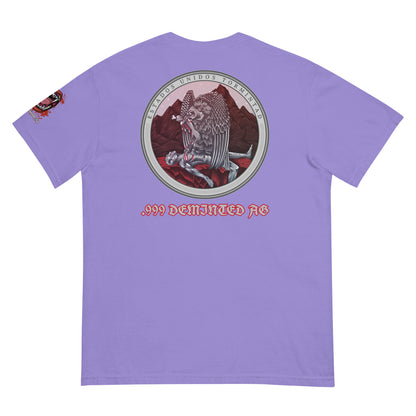 Tormintad Double Sided w/ Vampire logo on left sleeve dyed heavyweight t-shirt