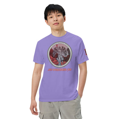 Tormintad Double Sided w/ Vampire logo on left sleeve dyed heavyweight t-shirt