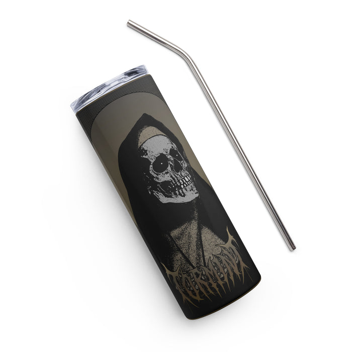 Tormint Skull Nun Stainless steel tumbler