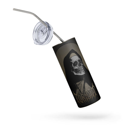 Tormint Skull Nun Stainless steel tumbler