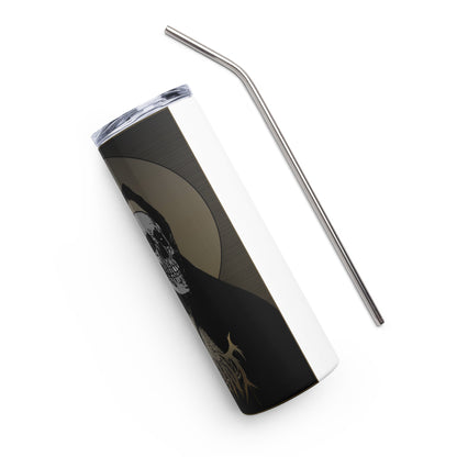Tormint Skull Nun Stainless steel tumbler