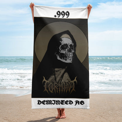 Tormint Nun Skull Towel