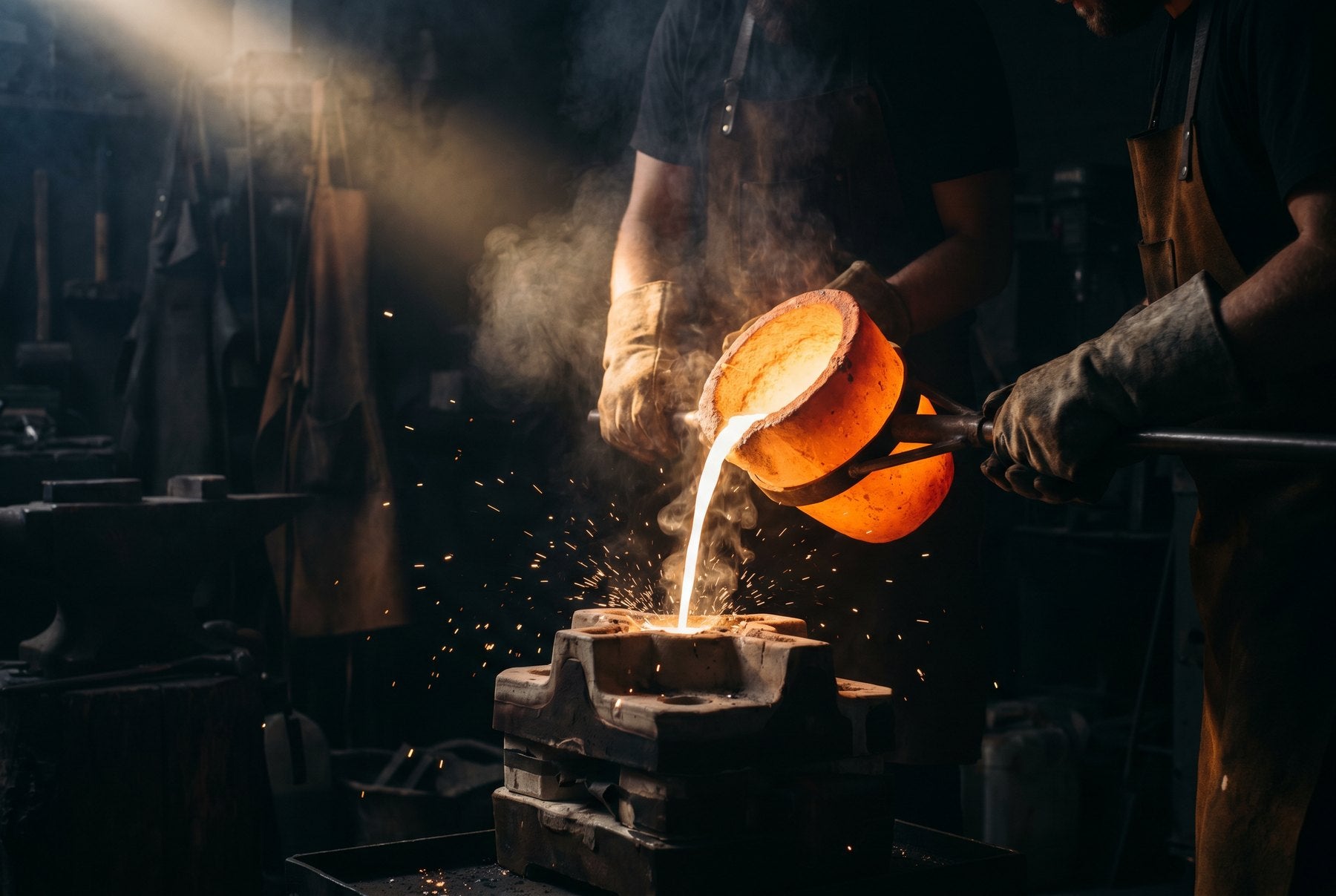 Molten metal. Steady hands. Zero apologies.